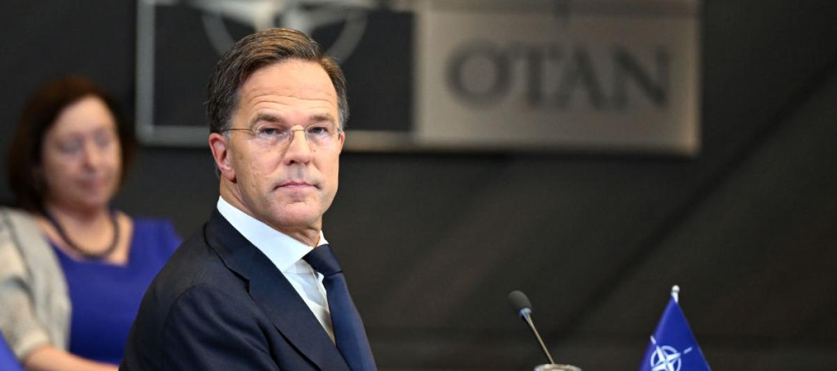 El nuevo secretario general de la OTAN, Mark Rutte.