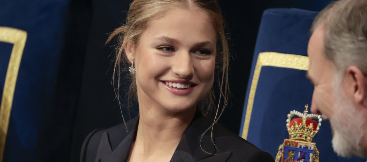 Leonor en los Premios Princesa de Asturias 2024.