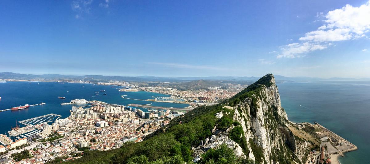 Peñón de Gibraltar.