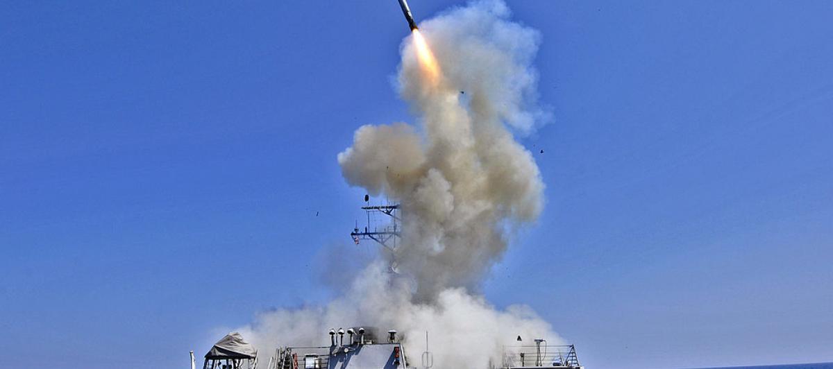 Un misil Tomahawk, en una imagen de archivo