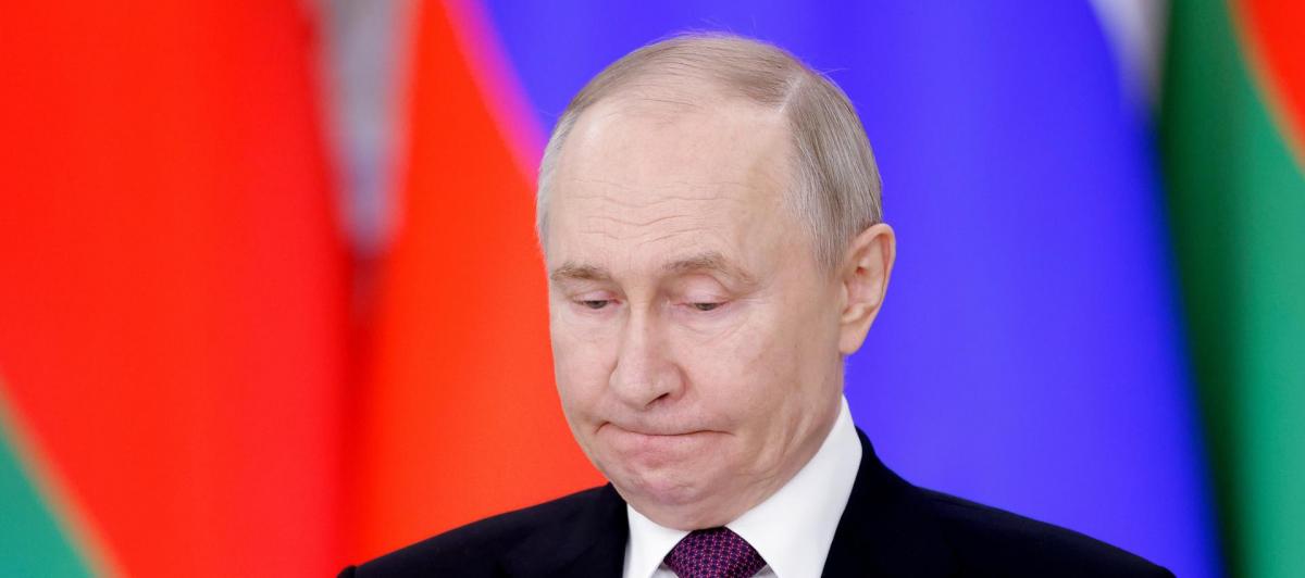 Vladímir Putin este jueves en el Kremlin de Moscú.