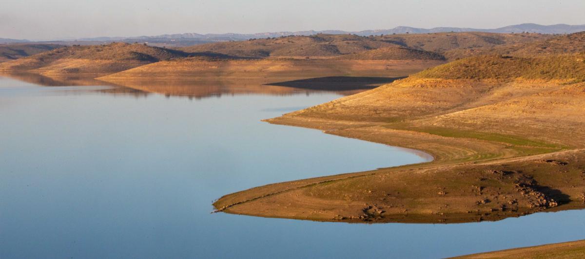 El embalse de la Serena (Badajoz), en una imagen de archivo