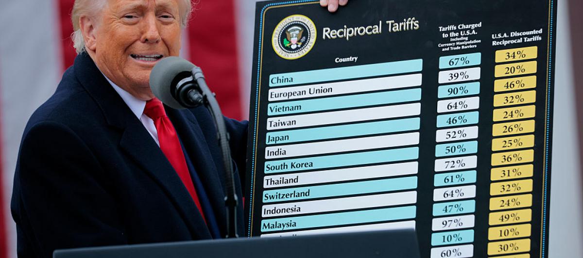 Donald Trump presenta los aranceles por países en su 'Día de la Liberación'