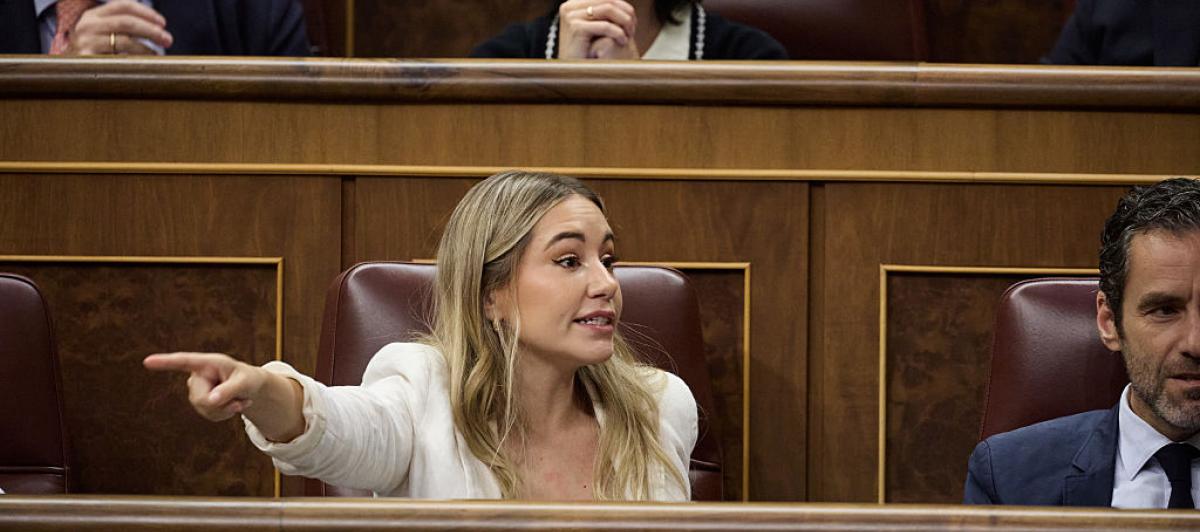 Noelia Núñez, en el Congreso