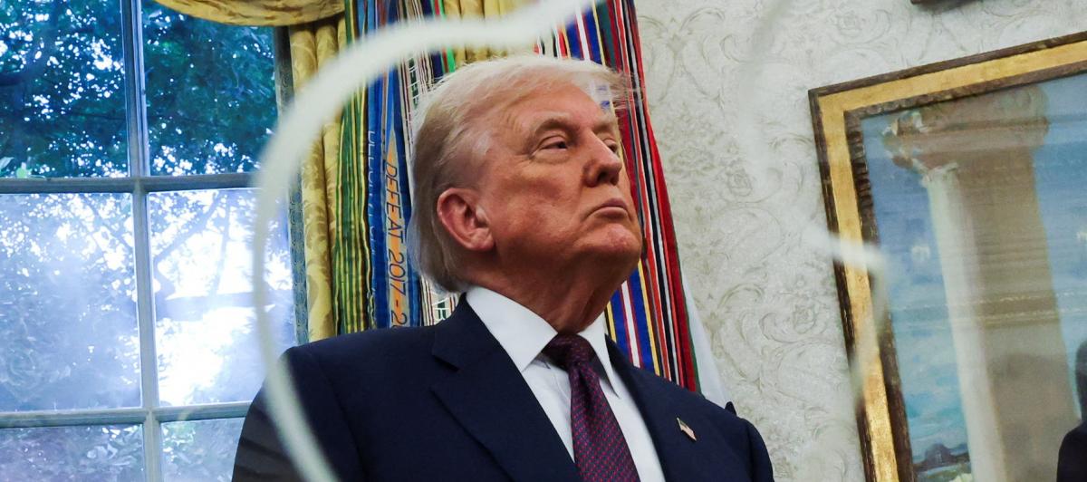 El presidente de Estados Unidos, Donald Trump