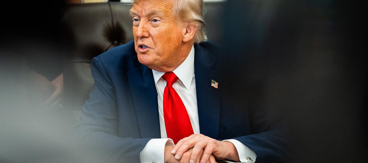 El presidente Donald Trump, fotografiado el 25 de agosto de 2025.