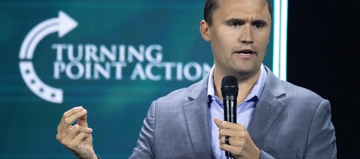 Charlie Kirk durante un evento en West Palm Beach (Estados Unidos) en 2025.