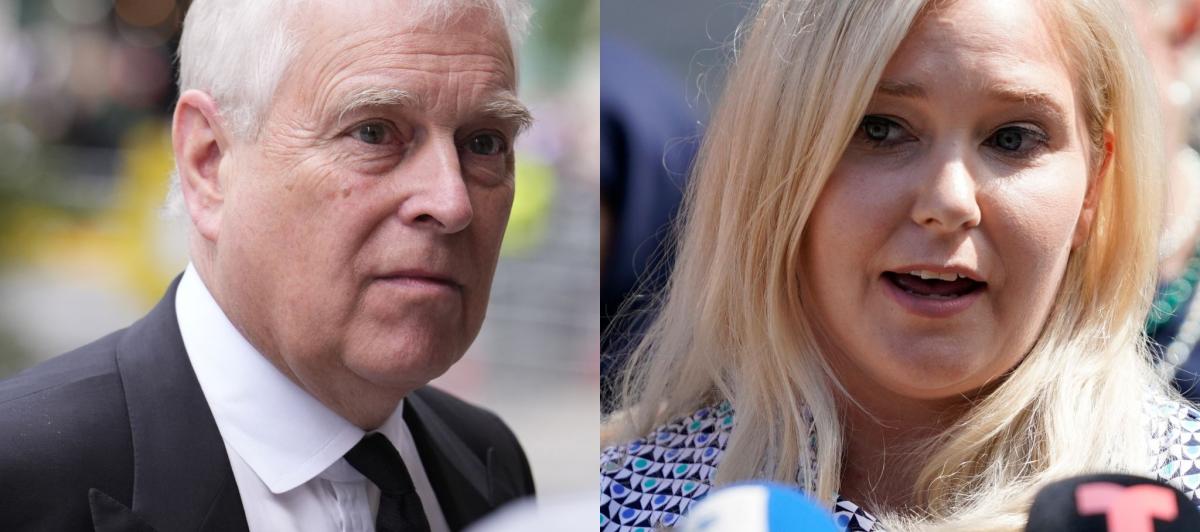 El príncipe Andrés y Virginia Giuffre. Ella acusó al duque de York de haber abusado sexualmente de ella cuando era menor