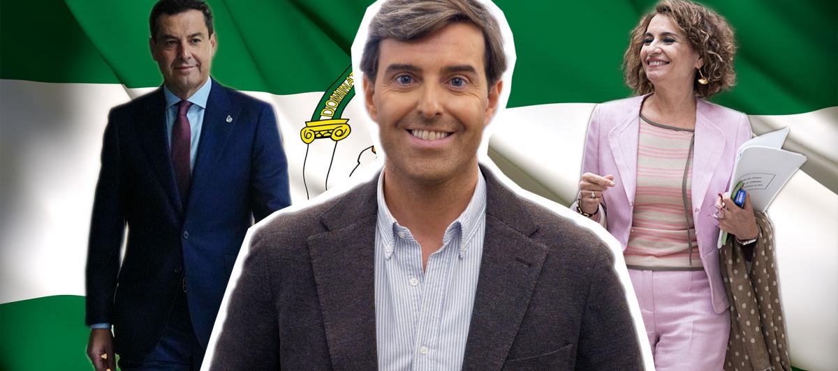 Pablo Montesinos, Juanma Moreno y María Jesús Montero.
