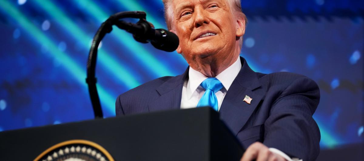 Imagen de archivo del presidente de EEUU, Donald Trump.