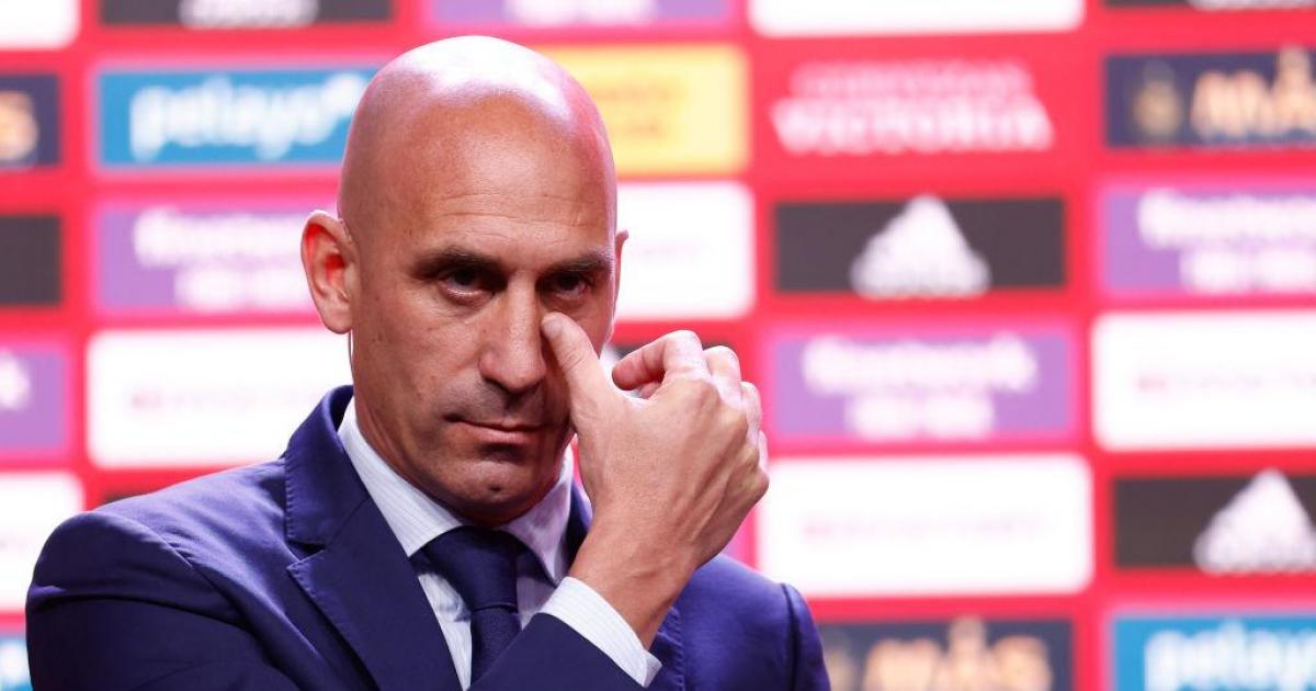 Luis Rubiales, en la presentación de Luis de la Fuente