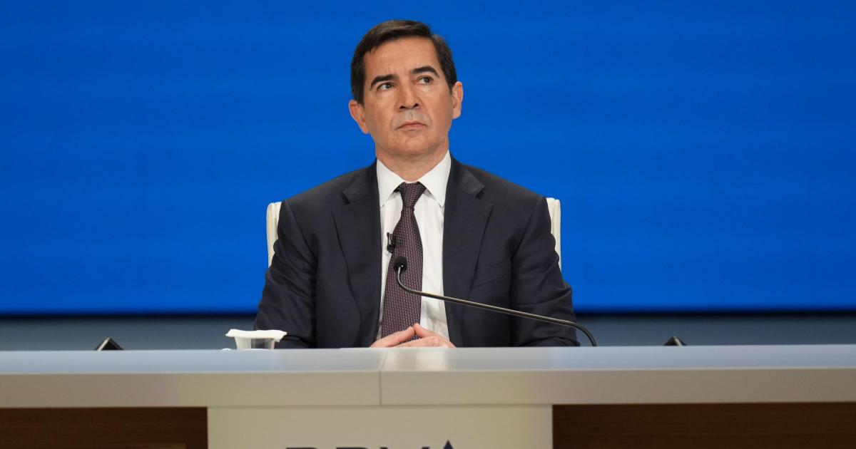 El presidente del BBVA, Carlos Torres