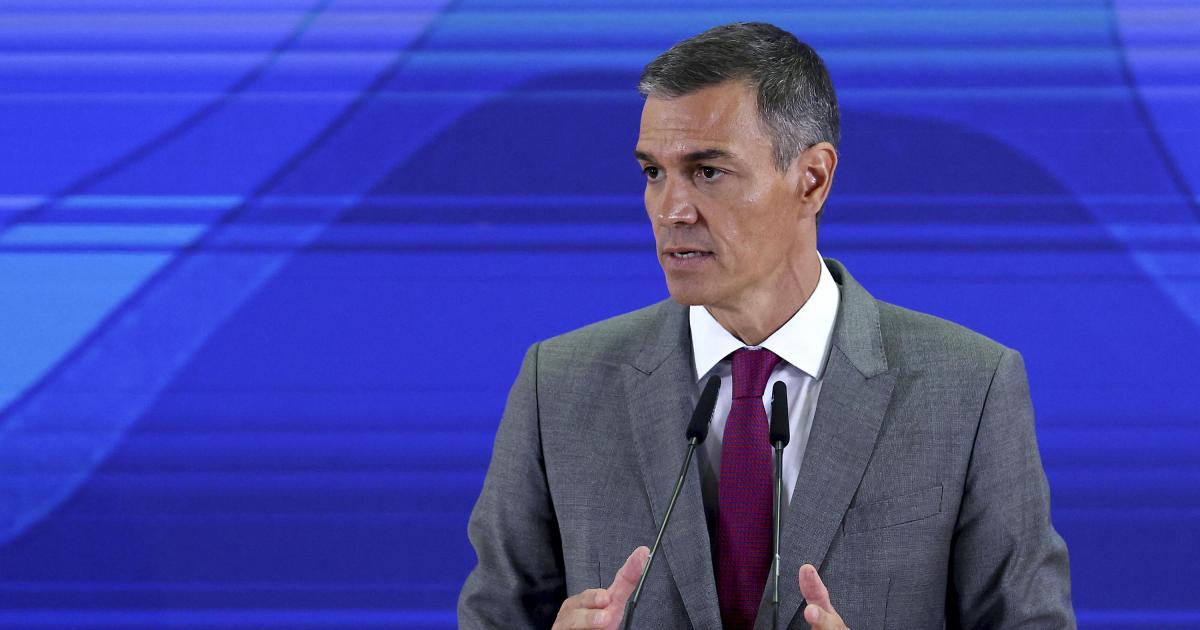 El presidente del Gobierno, Pedro Sánchez.