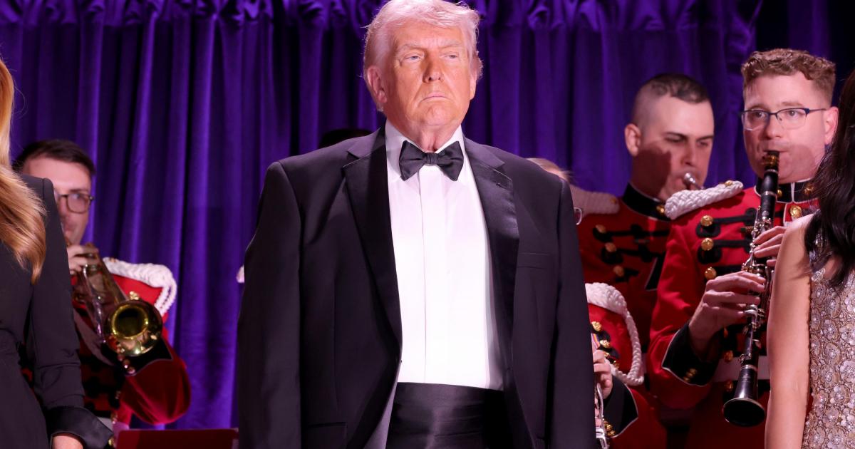 Donald Trump, en la cena de corresponsales de la Casa Blanca.