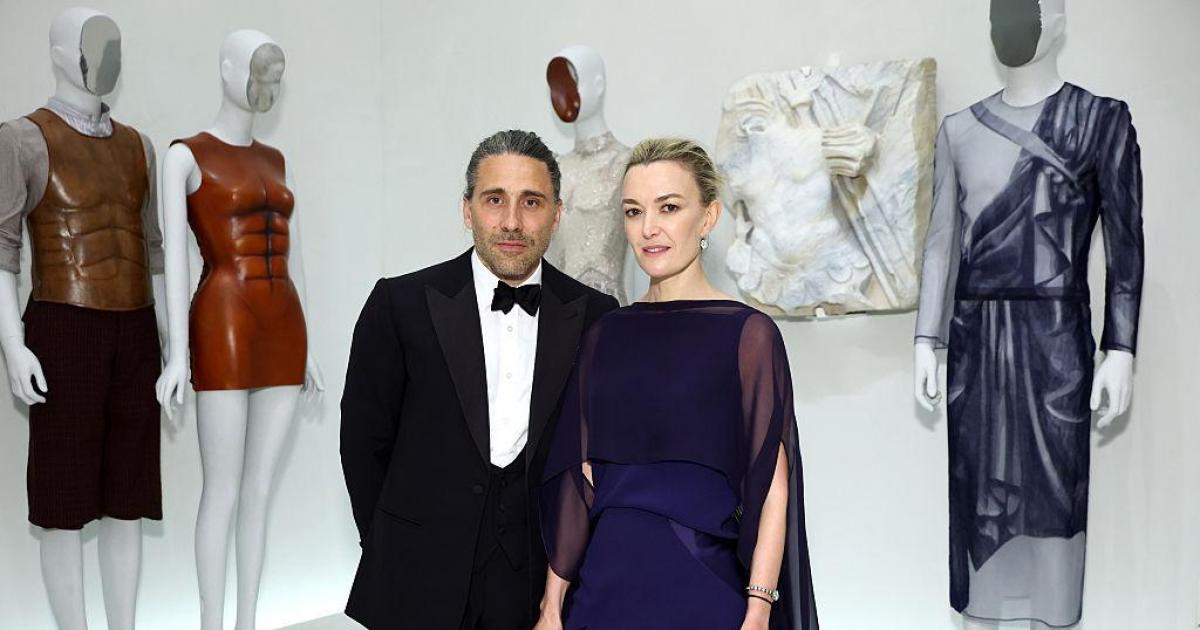 Carlos Torretta y Marta Ortega Pérez asisten a la Gala del Met 2026, en el Museo Metropolitano de Arte el 4 de mayo de 2026 en la ciudad de Nueva York.