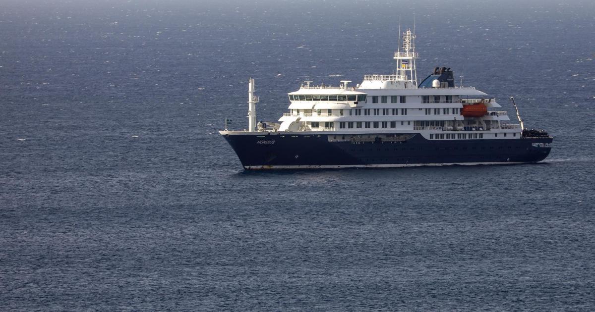 El crucero MV Hondius en el que se han detectado diferentes casos de hantavirus