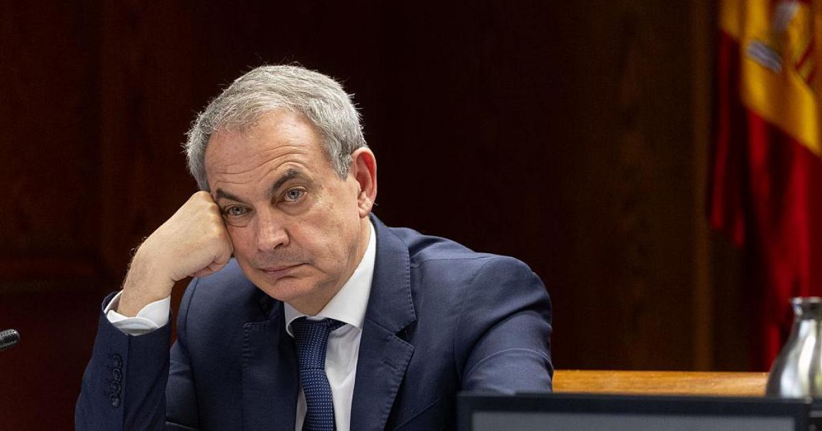 MADRID, SPAIN - MARCH 02: The former Prime Minister Jose Luis Rodriguez Zapatero appears before the Commission of Inquiry on the 'Koldo case', in the Senate, on 2 March 2026, in Madrid, Spain. Zapatero has been summoned by the Popular Party to give explanations about the public financial rescue of the Plus Ultra airline, for this reason the PP has asked for his personal income tax declarations since the socialist was president, his declaration of assets and properties, both in Spain and abroad, and a copy of the communications with the Venezuelan authorities about the rescue of the Plus Ultra company. (Photo By Eduardo Parra/Europa Press via Getty Images)