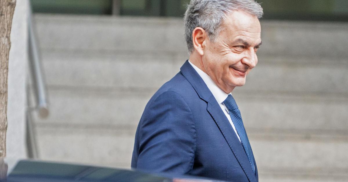 El expresidente del Gobierno, José Luis Rodríguez Zapatero.