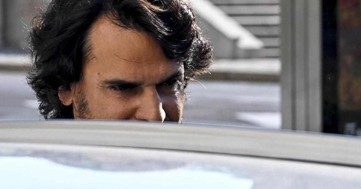 El empresario Alberto González Amador, pareja de la presidenta de Madrid, a su salida de los juzgados de Plaza Castilla en Madrid.