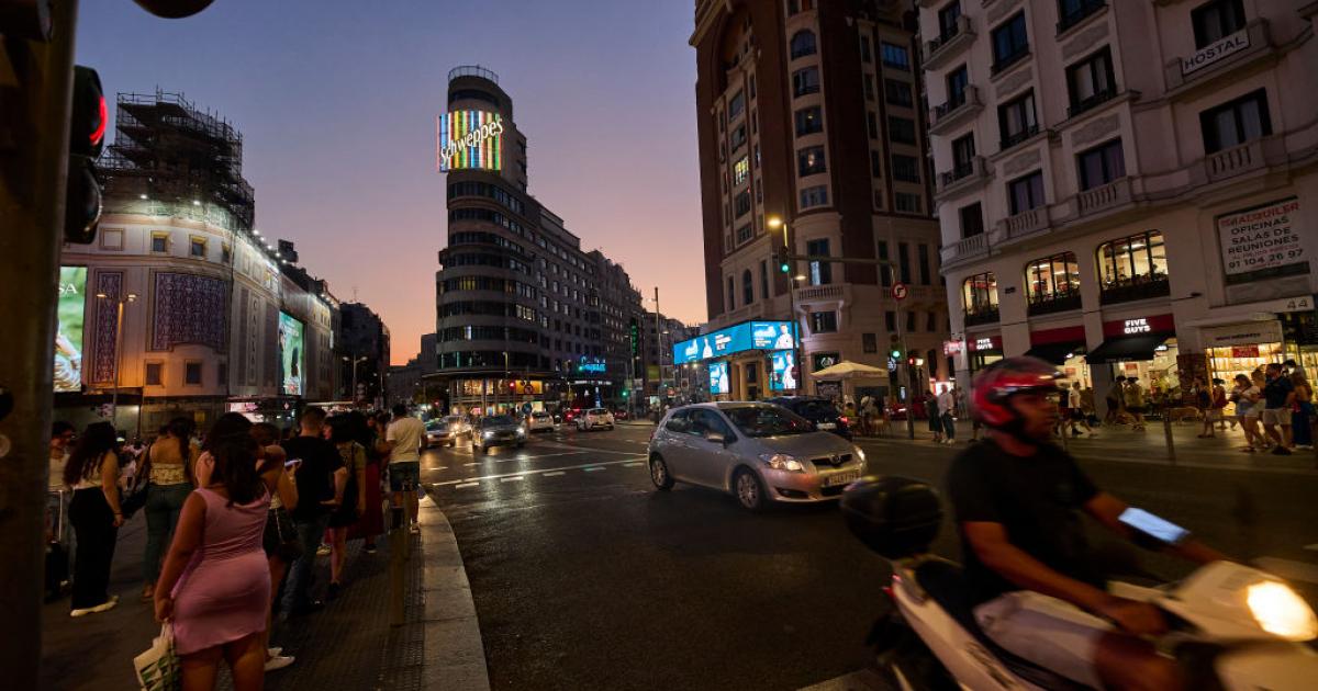 Gran Vía de Madrid.