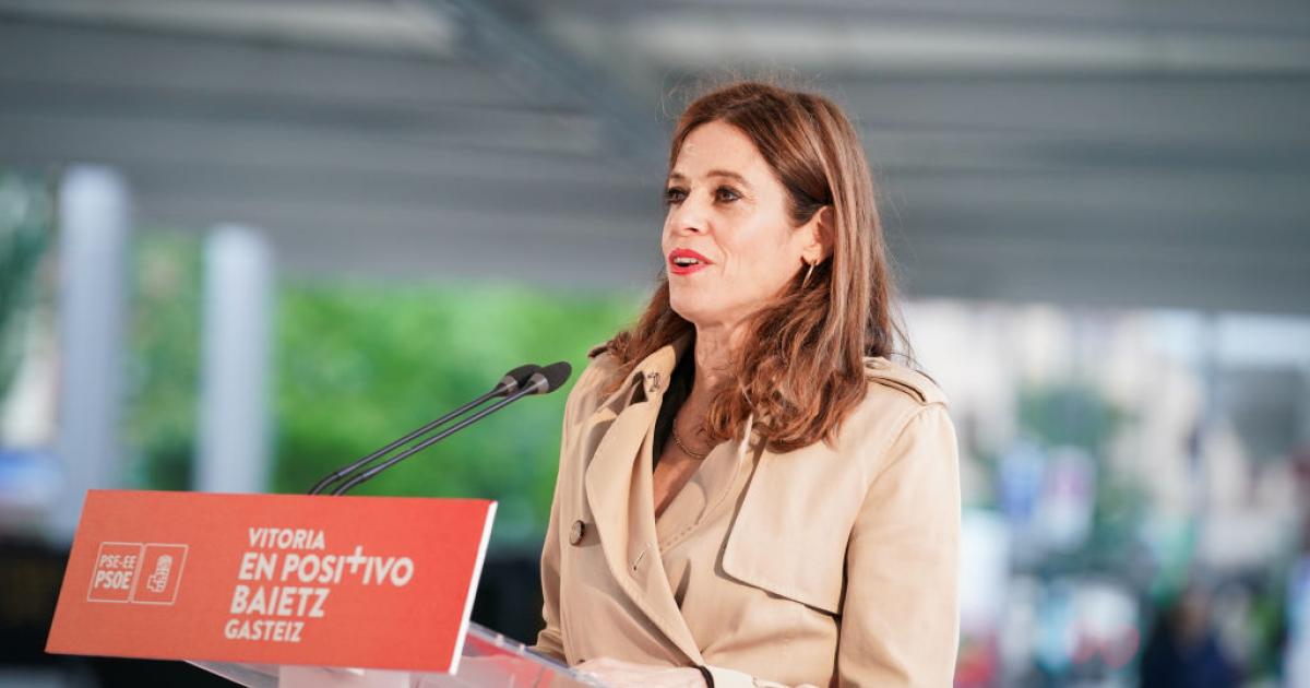 Maider Etxeberria, alcaldesa de Vitoria, en una imagen de archivo.