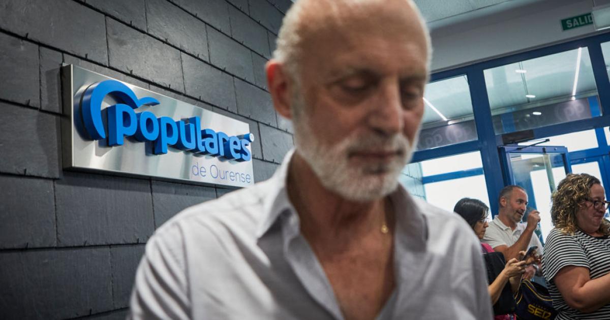 Manuel Cabezas, candidato del PP a la Alcaldía de Ourense, en una imagen de archivo.