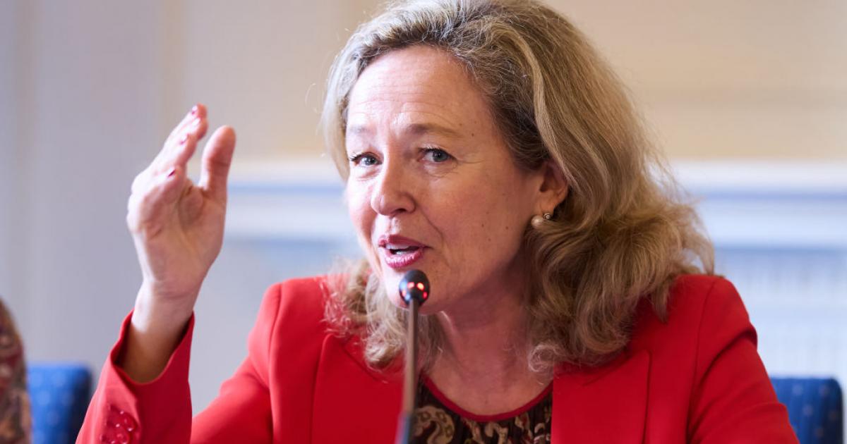 La vicepresidenta primera del Gobierno y ministra de Asuntos Económicos, Nadia Calviño.