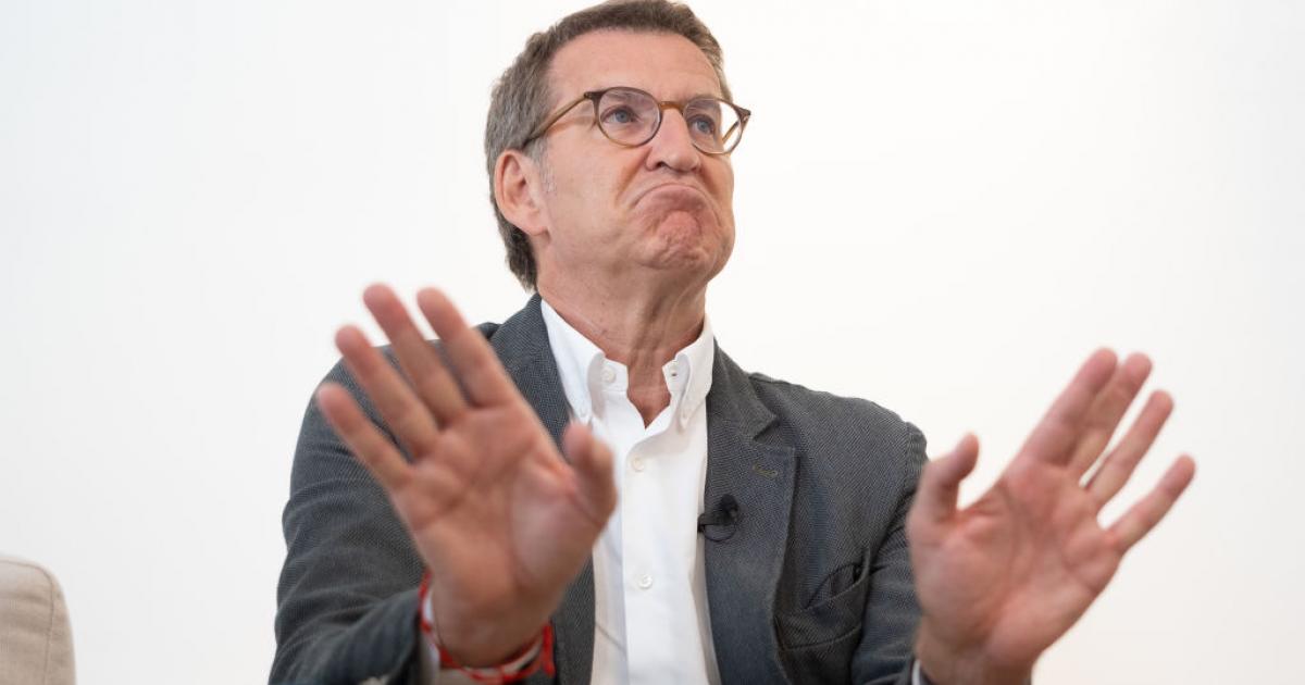 Núñez Feijóo, en una entrevista