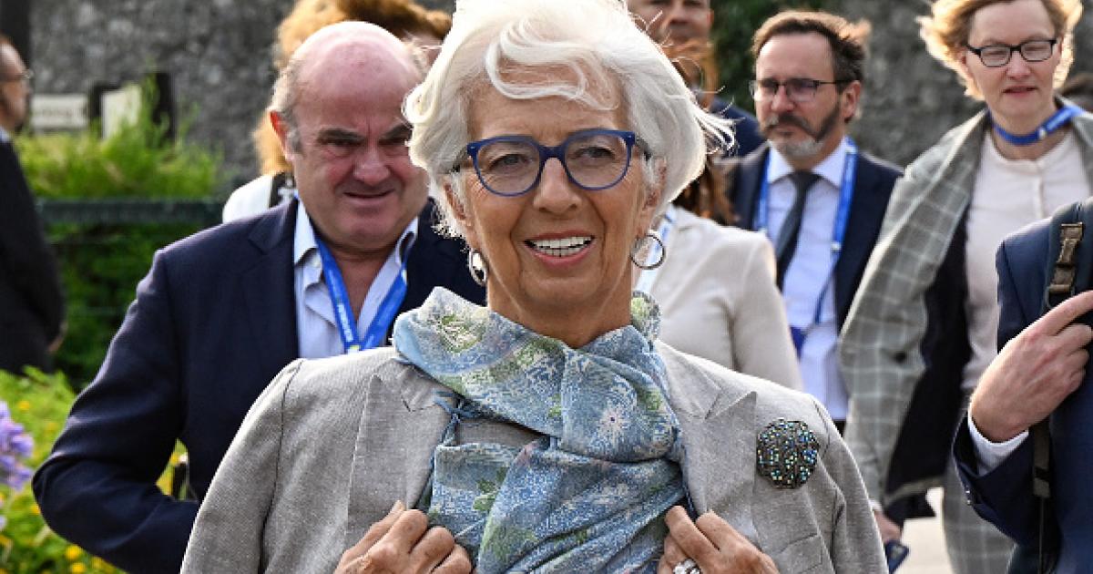 La presidenta del BCE, Christine Lagarde.