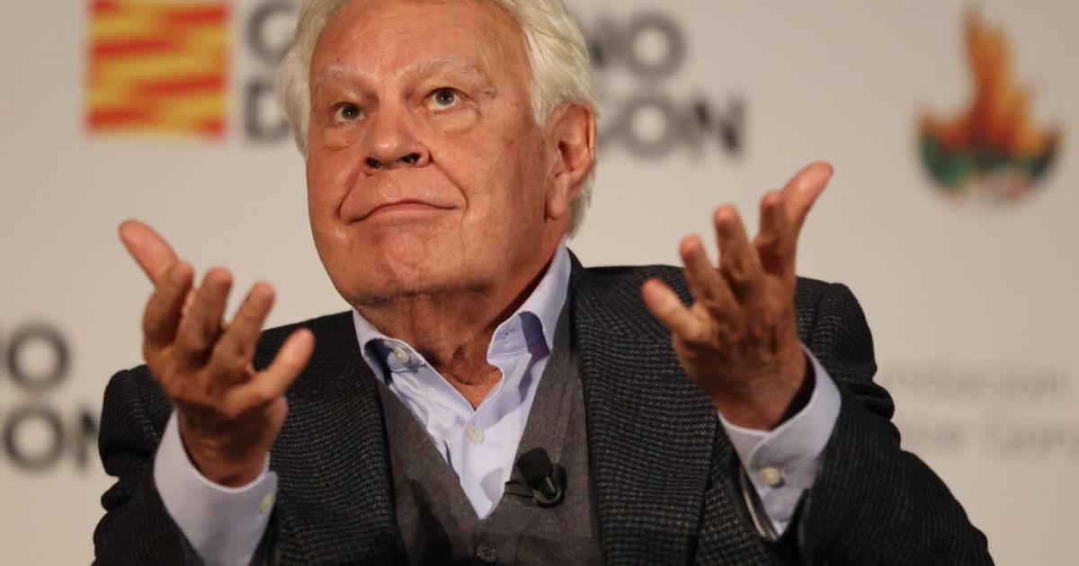 El expresidente del Gobierno Felipe González, en una imagen de archivo.