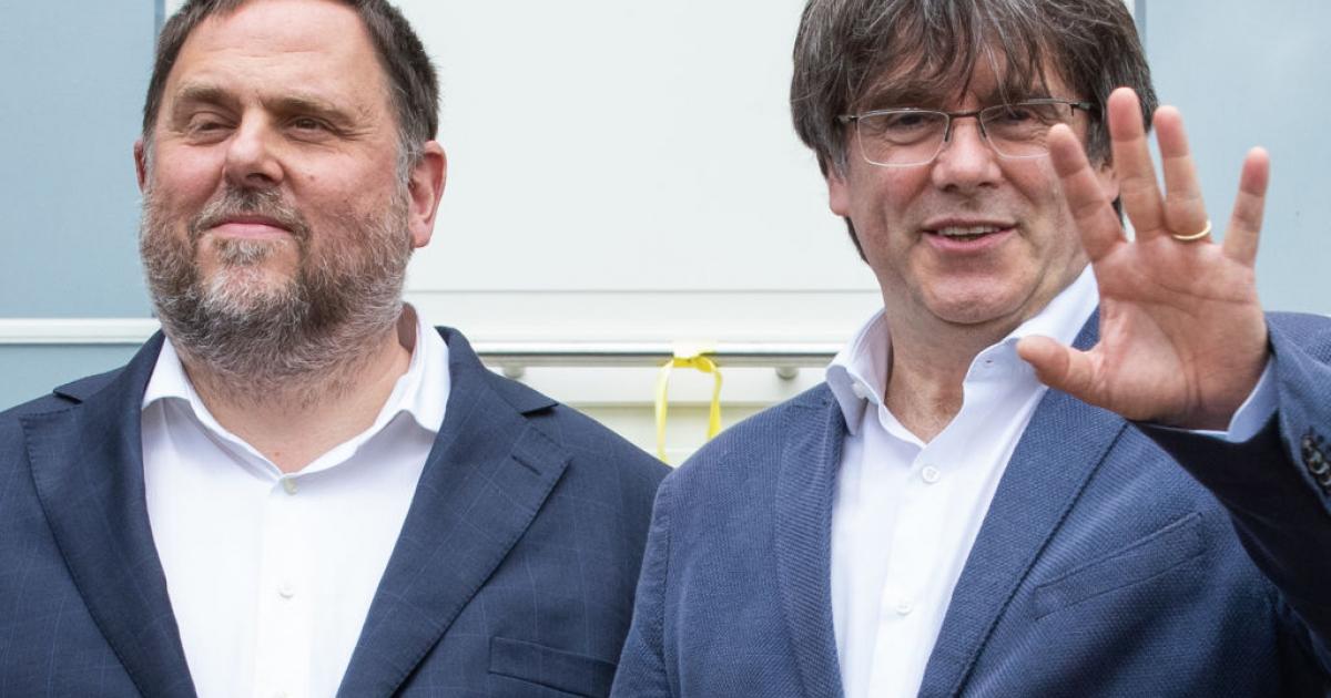 Oriol Junqueras y Carles Puigdemont, en una imagen de archivo.
