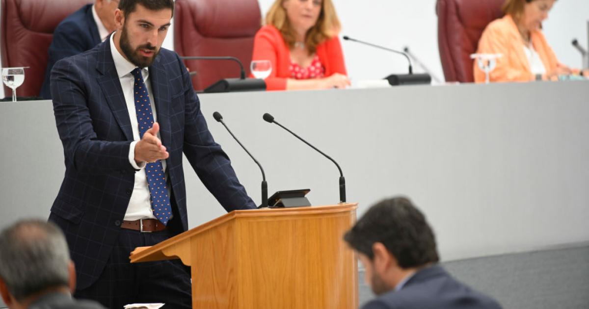 El presidente de Vox en Murcia, José Ángel Antelo.