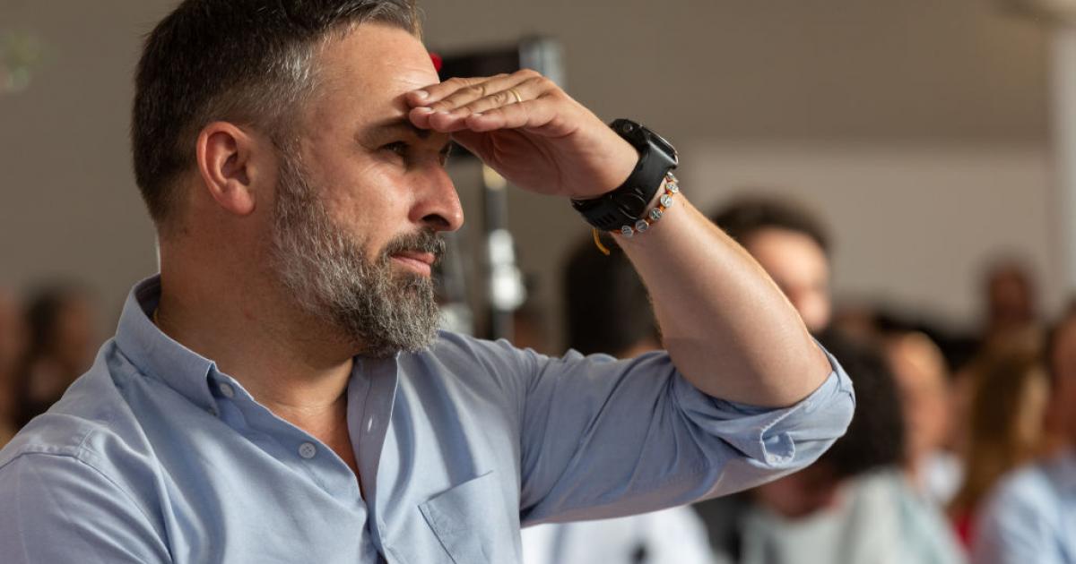 El líder de Vox, Santiago Abascal, en una imagen de archivo.