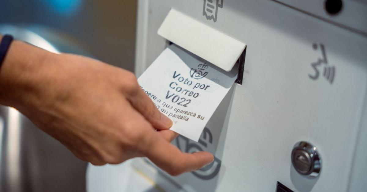 Voto por correo