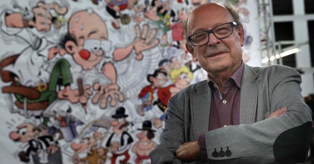 El dibujante e historietista Francisco Ibañez.