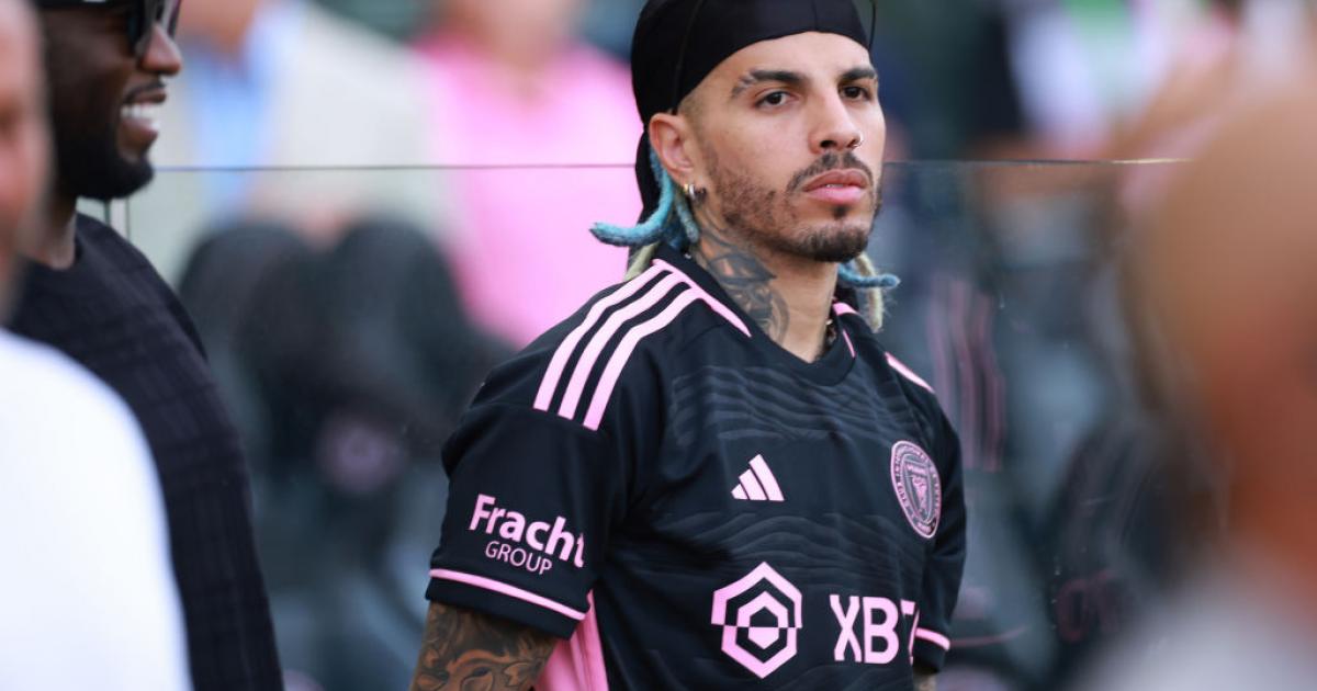 Rauw Alejandro asiste al estreno de Messi con el Inter Miami CF.