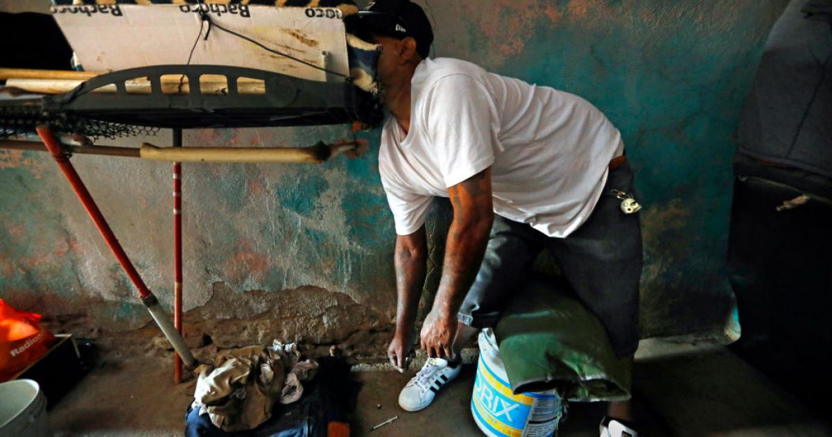 Una persona afectada por el fentanilo.