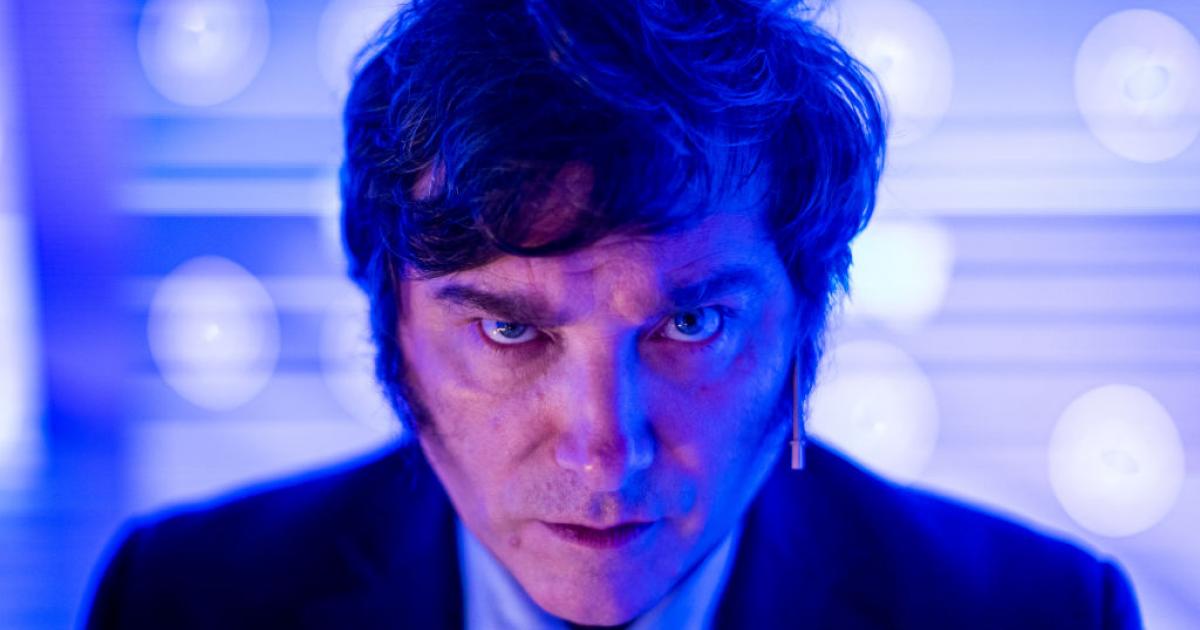 Javier Milei, el candidato del partido de ultraderecha La Libertad Avanza que aspira a ser presidente de Argentina.