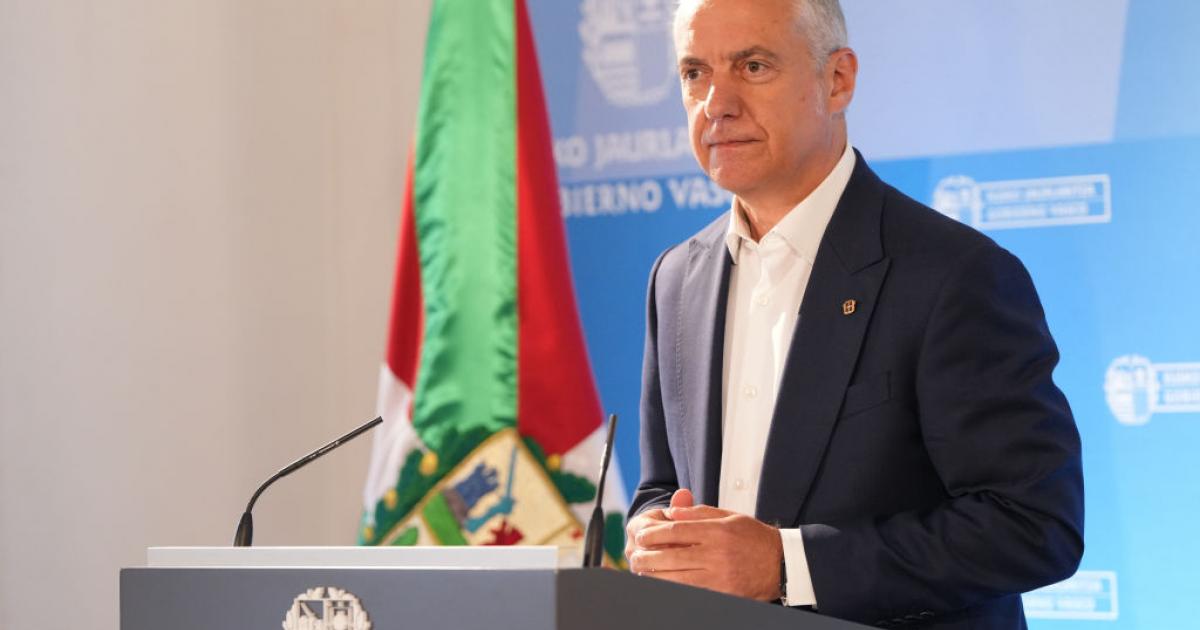 El lehendakari Iñigo Urkullu, en una imagen de archivo.
