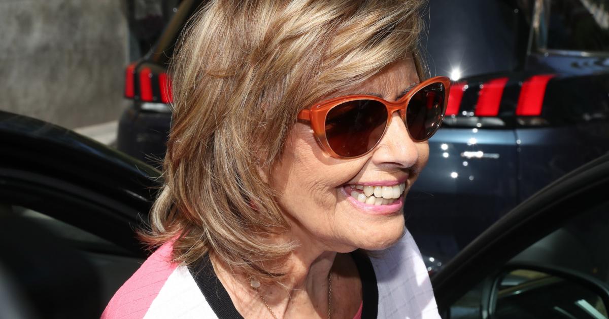 La periodista María Teresa Campos en Madrid. 23/09/2019