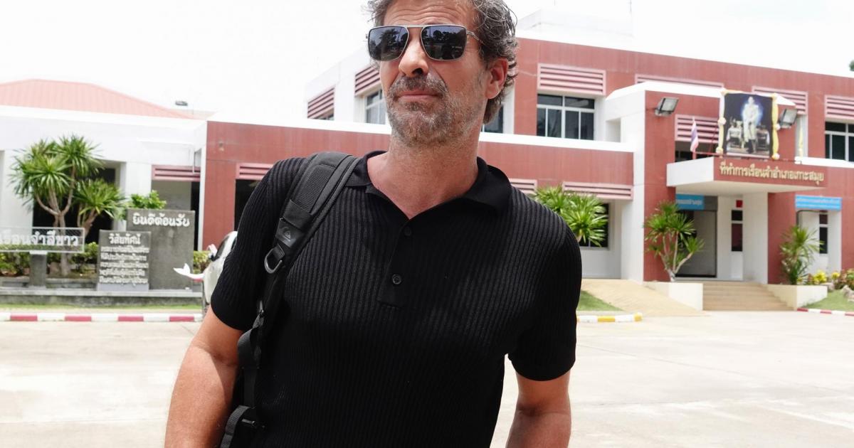 Rodolfo Sancho, tras visitar a su hijo Daniel Sancho en la prisión de Koh Samui este jueves.