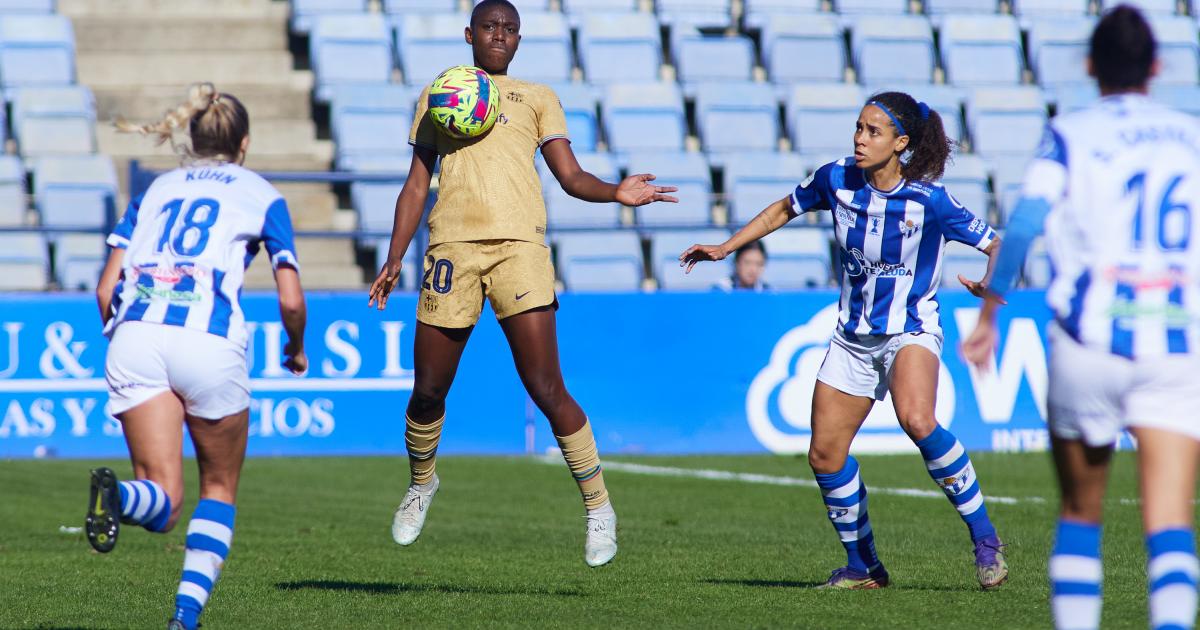 Imagen del Sporting de Huelva - FC Barcelona de la temporada 2022-2023 de la Liga F