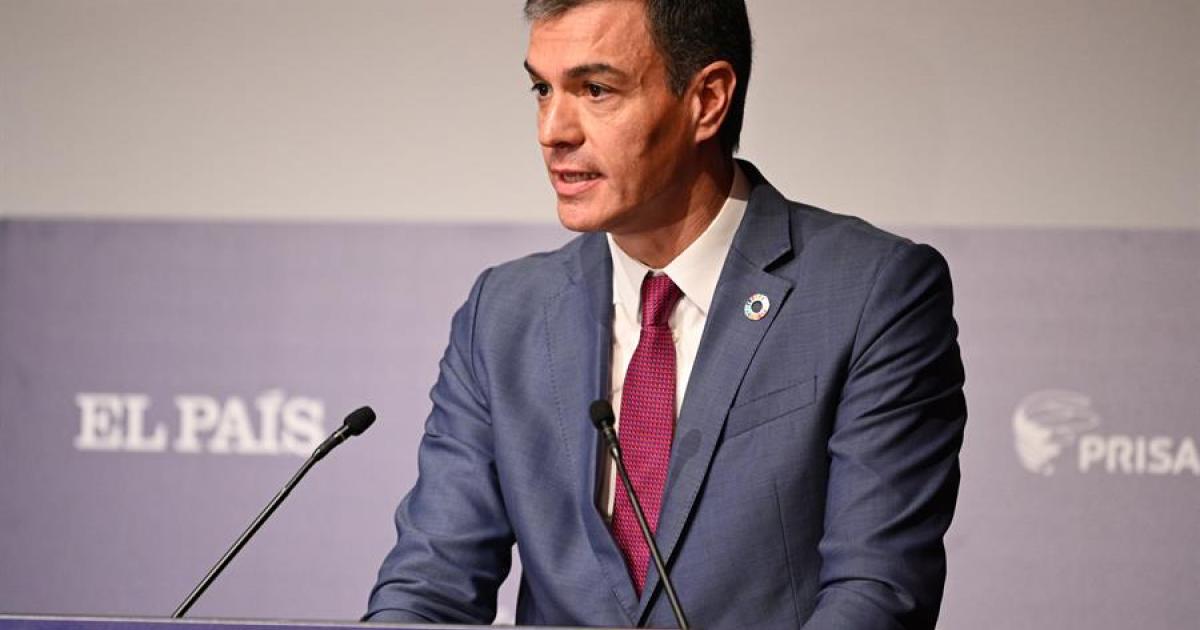 Acto de Pedro Sánchez en Nueva York