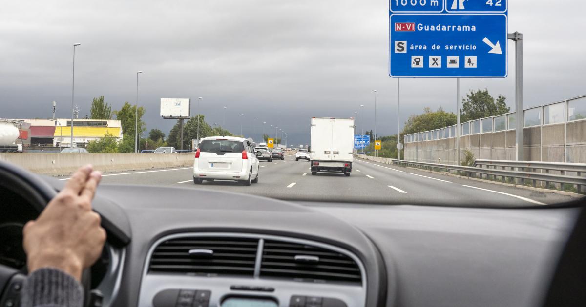 Imagen de archivo de una autovía española.
