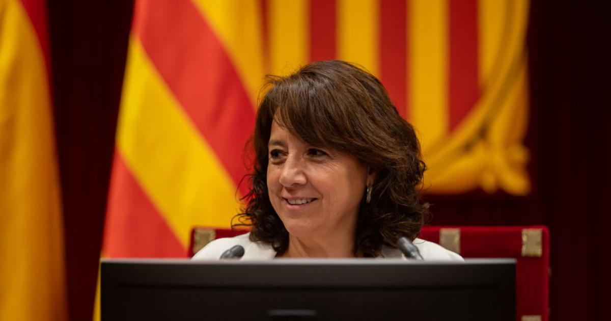 La presidenta del Parlament, Anna Erra, en una imagen de archivo.