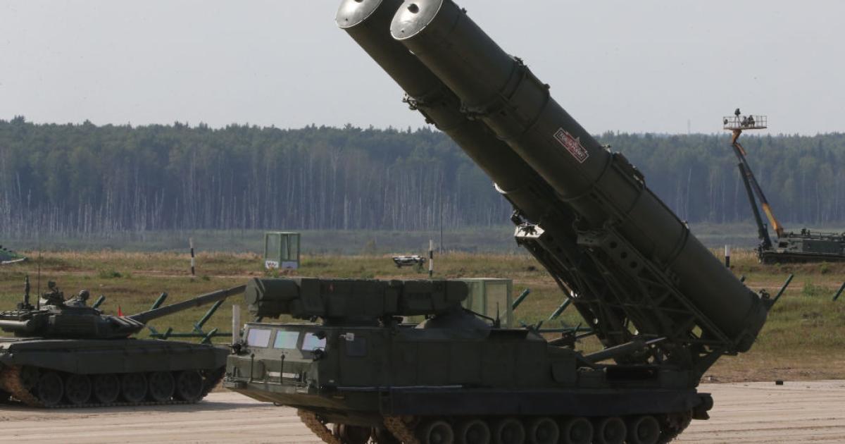 Misiles antiaéreos S-300, en una imagen de archivo
