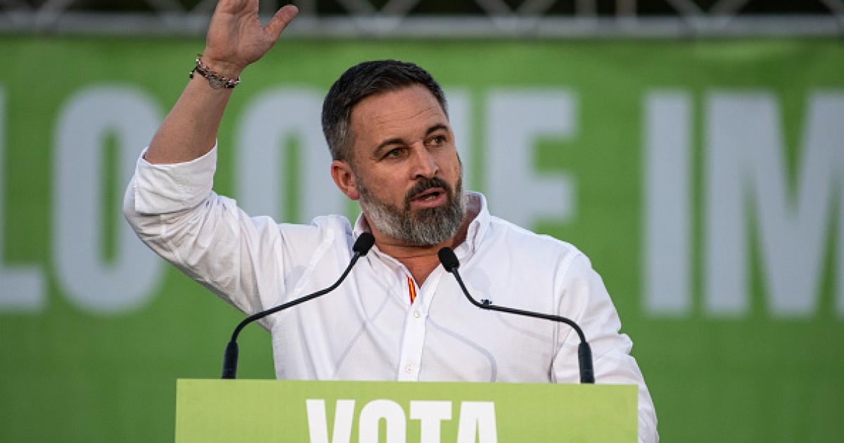 Imagen de archivo del líder de Vox, Santiago Abascal.