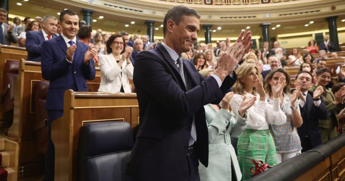 Foto de archivo del presidente del Gobierno, Pedro Sánchez, en el Congreso.