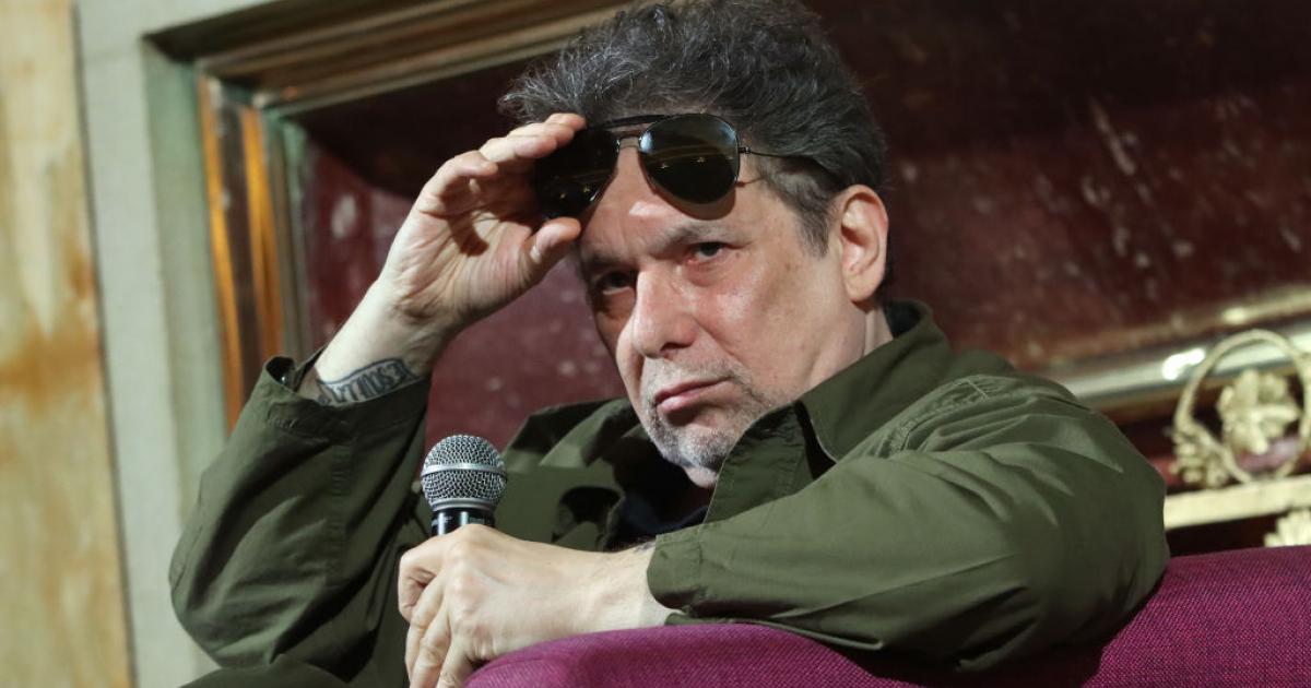 El artista Andrés Calamaro.