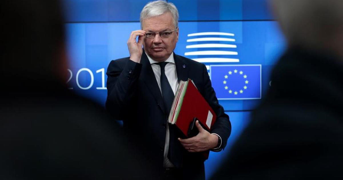 El comisario de Justicia de la Unión Europea e integrante del Partido Popular Europeo (PPE), Didier Reynders.